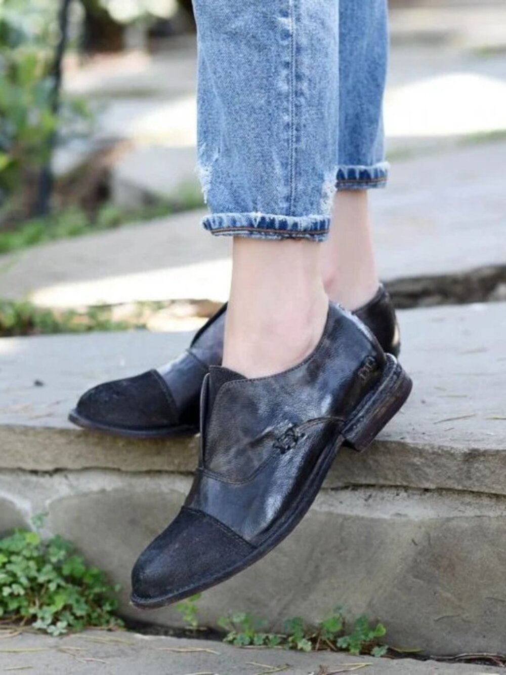 Bed Stu Rose Slip On Loafers